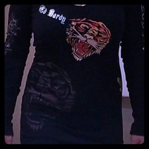 black ed hardy dress